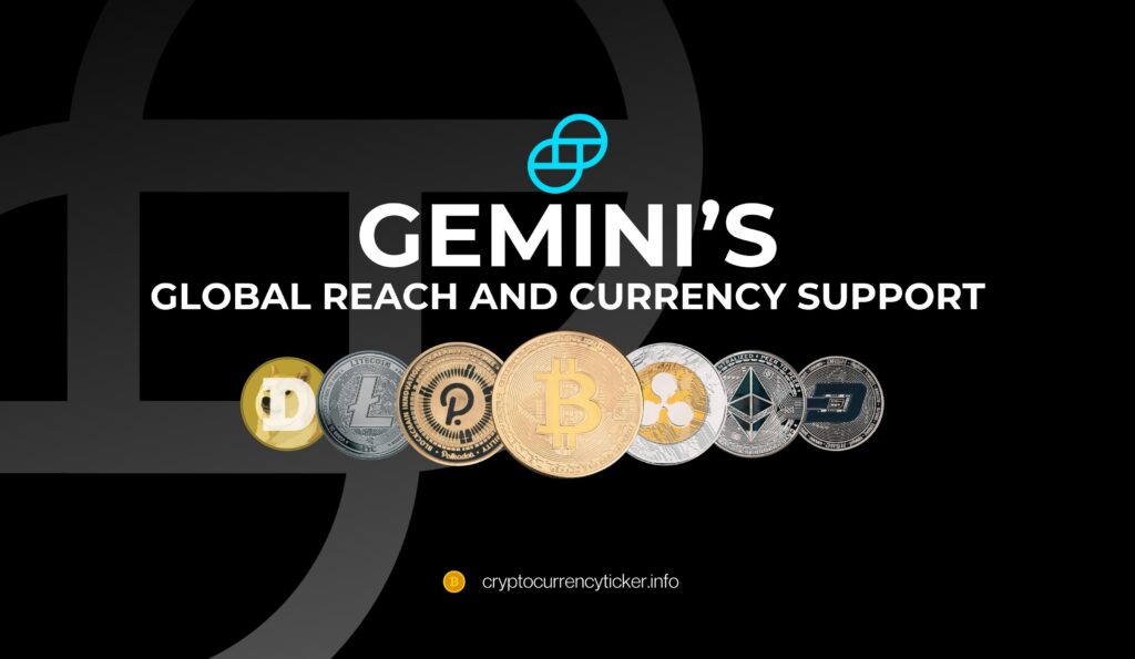Gemini’s Global Reach and Currency Support